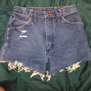 Wrangler cut offs